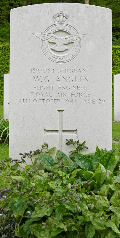 Sgt William George Angles<br/><br /><br />died October 14th, 1944