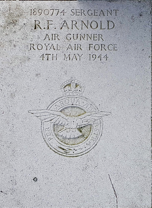 Sgt Ronald Frank Arnold<br/><br /><br />died May 4th, 1944