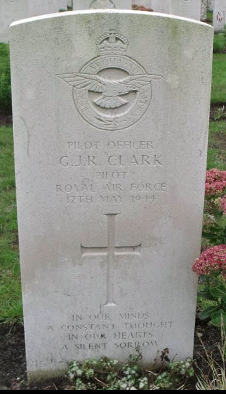 P/O Geoffrey John Reader Clark<br /><br /><br />died on active duty - May 12th, 1944