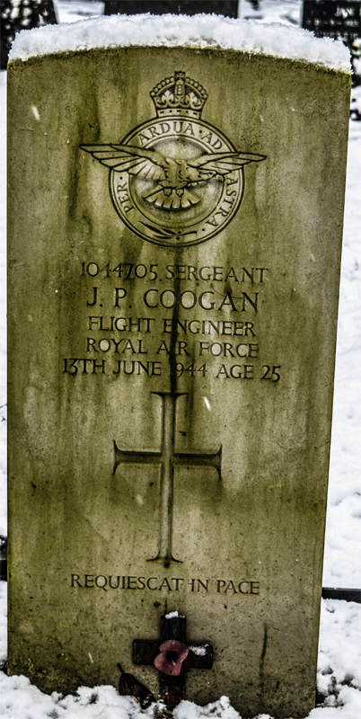 Sgt James Patrick Coogan<br /><br /><br />died on active duty - June 13th, 1944