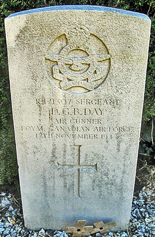 Sgt Douglas George Black Day<br /><br /><br />died on active duty - November 17th, 1943