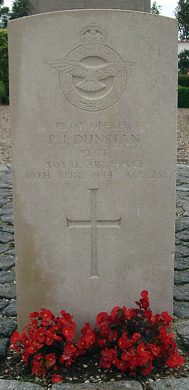 P/O Percy James Dunstan<br /><br /><br />died on active duty - April 10th, 1944