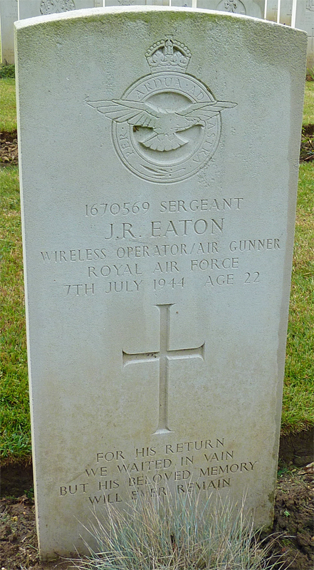 Sgt Joseph Roy Eaton<br/><br /><br />died July 7th, 1944