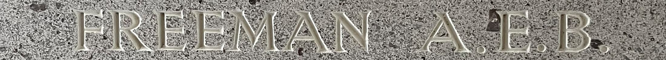P/O Albert Eric Barley Freeman<br /><br /><br />missing -  August 31st, 1943<br /><br /><br />No Known Grave<br /><br /><br />Commemorated: Runnymede Memorial, Surrey, England<br /><br /><br />Panel: 131
