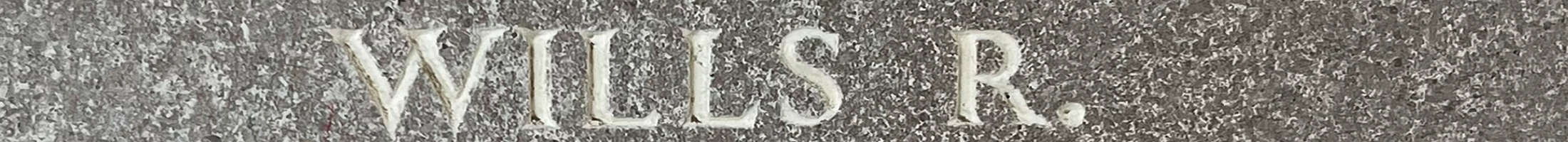Sgt Robert Wills<br /><br /><br />missing -  October 15th, 1944<br /><br /><br />No Known Grave<br /><br /><br />Commemorated: Runnymede Memorial, Surrey, England<br /><br /><br />Panel: 240